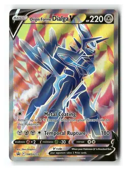 Origin Forme Dialga V SWSH255 Promo SWSH Black Star Pokemon Near Mint - Image 1