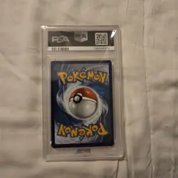 2019 Pokemon Sun & Moon Hidden Fates Cynthia Full Art Trainer SV82 PSA 8 - Image 2