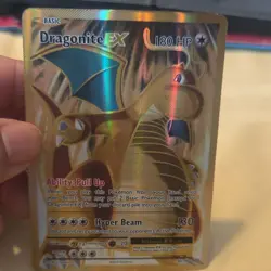 Pokemon TCG Dragonite EX Full Art 106/108 Evolutions Ultra Rare Holo 180 HP - Image 1