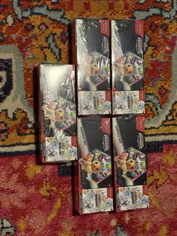 Pokemon Prismatic Evolutions Sams Club Booster Bundle & Surprise Box - Lot Of 5 - Image 1