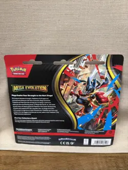Pokemon Trading Card Games Mega Evolutions 3Pk Blister: NEW SEALED - Golduck - Image 2