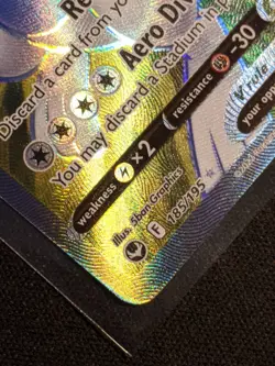 Lugia V 185/195 Full Art Holo - Silver Tempest - Pokemon TCG MINT/NEAR MINT - Image 5