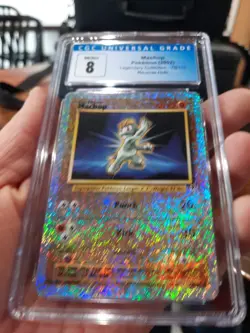 Machop Legendary Collection REVERSE HOLO cgc 8 NM MINT Pokemon 2002 79/110 Card - Image 4