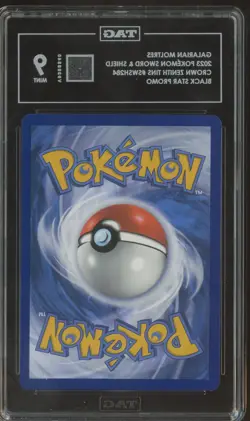 2023 Pokemon SWHS Crown Zenith Tins BSP #SWSH284 Galarian Moltres TAG 9 MINT - Image 2