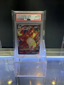 Pokemon TCG Charizard Vmax 020/189 Ultra Rare Full Art Darkness Ablaze PSA 10 - Image 1