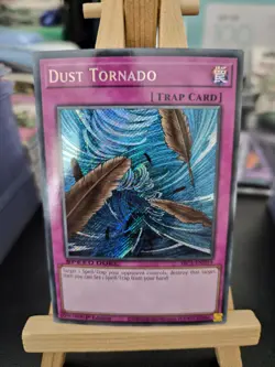 Yugioh Dust Tornado SBC1-END19 1st Edition Secret Rare Mint Speed Duel - Image 1