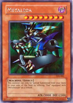 Yugioh! HP Metalzoa - TFK-002 - Secret Rare - Unlimited Edition Heavily Played, - Image 1