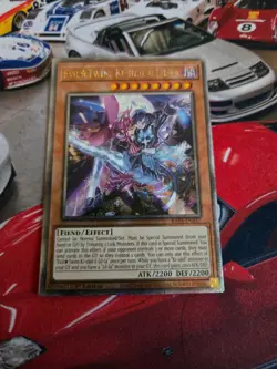 Yu-Gi-Oh! Evil Twins Ki-sikil & Lil-la (QCSR) RA04-EN037 Quarter Century Stamped - Image 1