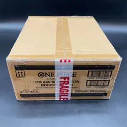 One Piece OP14-EB04 The Azure Sea's Seven English 12 Booster Box Case Sealed - Image 1
