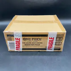 One Piece OP14-EB04 The Azure Sea's Seven English 12 Booster Box Case Sealed - Image 3