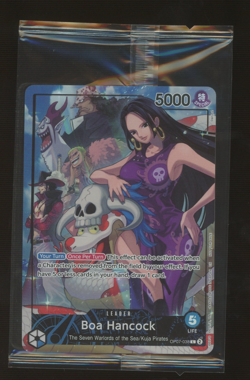 Boa Hancock OP07-038 ONE PIECE 2025 PSA Magazine Factory SEALED Promo Leader - Image 1