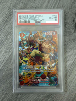 One Piece Edward Newgate ST15-002. PSA 10. Royal Blood Foil. - Image 1