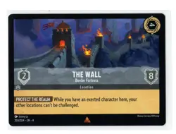 Disney Lorcana Ursula's Return The Wall 203/204 Rare NON-FOIL - Image 1
