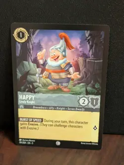Disney Lorcana Shimmering Skies Happy Lively Knight 191/204 Non Foil - Image 1