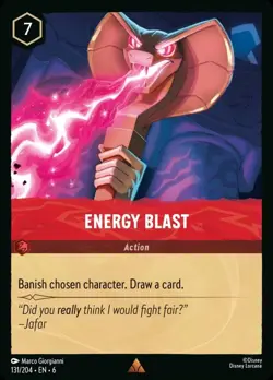 Energy Blast Foil (131) Azurite Sea Disney Lorcana - Image 1