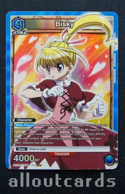 2024 Union Arena Hunter X Hunter Bisky SR Holo HTR-1-012 - Image 1