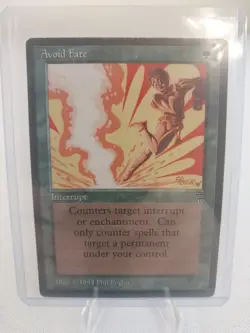 Vintage MTG Magic the Gathering Avoid Fate Legends HP - Image 1