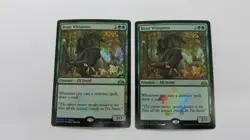 2x FOIL BEAST WHISPERER PROMO GUILDS RAVNICA MTG MAGIC GATHERING NM / UNPLAYED - Image 1