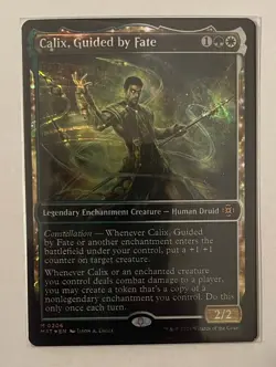 Calix, Guided by Fate Halo Foil Mythic March of the Machine: The Aftermath MTG - Image 1