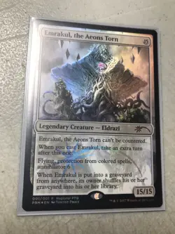 Emrakul, the Aeons Torn. Pro Tour Promo. Foil. NM. MTG. Magic the Gathering - Image 1