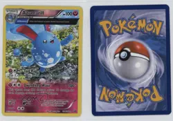 Azumarill Reverse Foil Pokemon XY Primal Clash #104 - Image 3