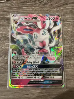 Pokemon TCG Sylveon GX Guardians Rising Ultra Rare Card 92/145 NM - Image 1
