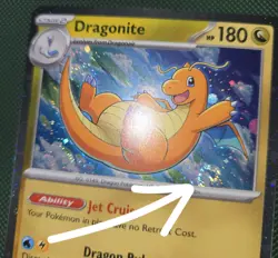 WHOLE SWIRL🌀💫 NM Dragonite 149/165 Cosmos Promo 151 Sams Nintendo Pokemon Card - Image 1