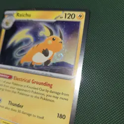 DOUBLE WHOLE SWIRL 🌀💫 NM Raichu 026/165 Sam’s Club Promo Cosmos Pokemon Card - Image 2