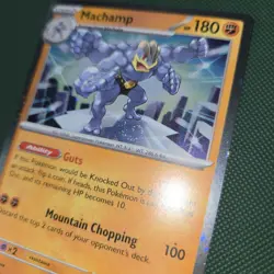 WHOLE SWIRL 🌀💫 NM Machamp 068/165 Cosmos Holo 151 Promo Nintendo Pokemon Card - Image 2