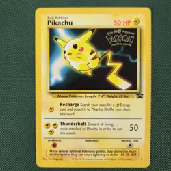 MP Pikachu 4 Pokemon Movie Promotional Stamped Promo Nintendo Pokemon Card - Image 1