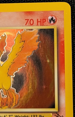 1999 Pokemon Fossil 1st Edition Moltres 12/62 Holo Rare WOTC LP NM - Image 4