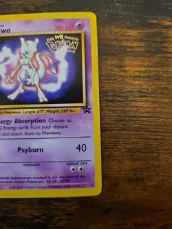 1999 Pokemon Kids WB Presents Pokemon The First Movie Promo Cards - Image 3