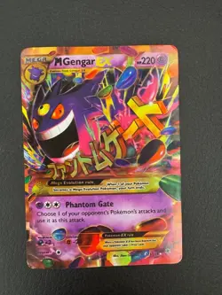 Pokemon 2014 M Gengar EX (Secret Rare) 121/119 XY - Phantom Forces UR Holo - Image 3