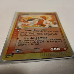 Pokemon TCG Torkoal EX Dragon 12/97 Reverse Holo Rare MP - Image 3