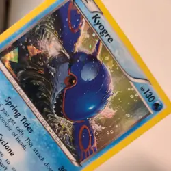 Kyogre (53/160) - XY: Primal Clash - 2015 - Rare Cracked Ice LP Pokemon Card - Image 3