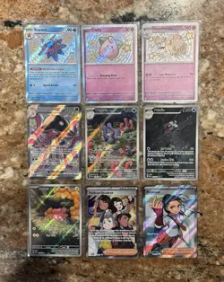 Pokemon Paldean Fates Lot of 9 Cards - Image 1