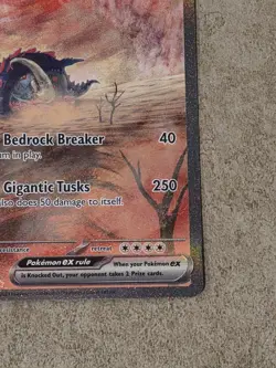 [ NM ] Great Tusk ex 246/198 S&V Full Art Holo EX Pokemon Card - Image 5
