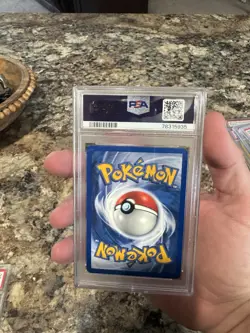 1999 Pokemon Fossil Magneton Holo 1st Edition PSA 8 - Image 3