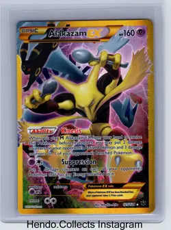 MINTY Alakazam Umbreon Lugia EX Secret Rare 125/124 Fates Collide Pokemon Card - Image 1
