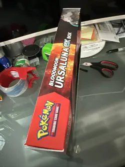Pokemon Bloodmoon Ursaluna ex Box TCG Trading Card Game New Factory Sealed - Image 4