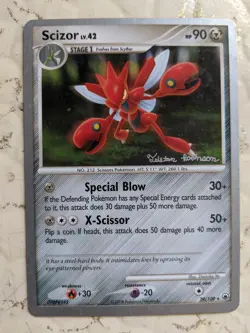 Pokemon TCG Scizor LV.42 29/100 2008 World Championships Card Game Collectable - Image 1