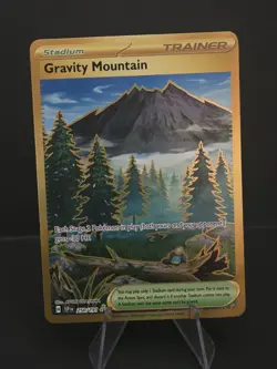 Pokemon TCG Gravity Mountain 250/191 SSP Holo Rare Stadium Trainer - Image 1