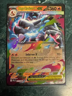 POKEMON DESTINED RIVALS PHANTASMAL FLAMES FULL ART ILLUSTRATION RARE CARD LOT !! - Image 2