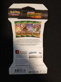 Pokemon Evolving Skies - Sleeved Booster Pack - Brand New Factory Sealed - Image 2