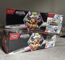 Pokemon Prismatic Booster Bundle + Surprise Box 2 Pack (Sealed) (1 Left) - Image 1
