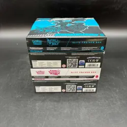 Lot of (2) Pokemon TCG Black Bolt & White Flare Elite Trainer Box Sealed Art Set - Image 4