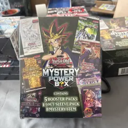 Konami Yu-Gi-Oh! TCG Mystery Power Box Sealed 5 Boosters Sleeve Mystery Item - Image 1