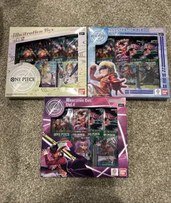 One Piece TCG Illustration Box Vol. 2, 3, and 4. - Image 1
