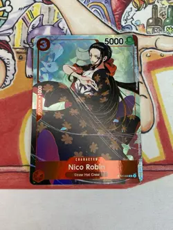 Nico Robin Gift Collection 2023 ST01-008 One Piece Promotion Cards Strawhat Eng - Image 1