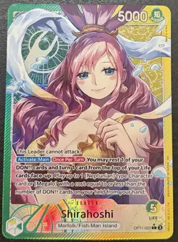 One Piece CCG EN Shirahoshi (Alternate Art) OP11-022 A Fist of Divine Speed Foil - Image 1